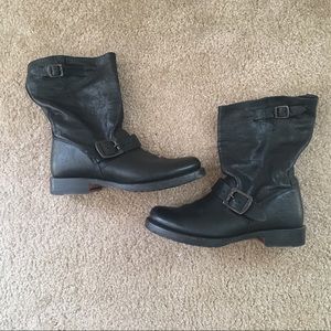 Frye moto boot